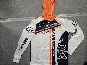 鮮やか！ FOX Racing フーデッドパーカー Lサイズ 未使用新品！