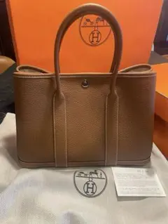 エルメス HERMES トートバッグ ガーデンパーティ 30 TPM 新品未使用