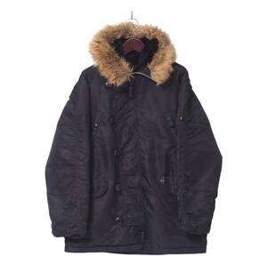 ALPHA INDUSTRIES アルファ 20024 N-3B フライトジャケット　Ｌサイズ　黒