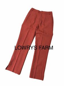 LOWRYS FARM ローリーズファーム　パンツ　スリット　オレンジ　Lサイズ