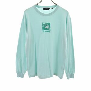 エクストララージ 長袖 Tシャツ M ブルー系 XLARGE ロンT メンズ