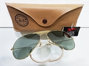 希少 デッドストック 70s 80s B&L G31 ミドルグレー レイバン 58mm アウトドアーズマン ボシュロム RAYBAN USA BL ビンテージ サングラス