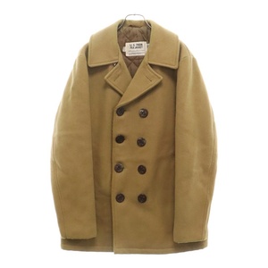 SCHOTT ショット U.S.740N PEA JACKET ウール キルティング 中綿ライニング ピーコート ジャケット ベージュ