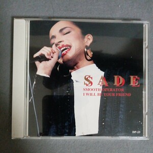 美盤　Sade Dynamic Live Smooth Operator I Will Be Your Friend CD DP-23 シャーデー