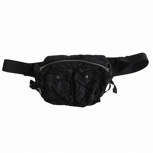 PORTER TANKER WAIST BAG ポーター タンカー ナイロン ウエストバッグ 2WAY ブラック 622-78302 メンズ レディース