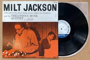 ■アナログ盤!Blue Note/国内盤 LP■Milt Jackson The Thelonious Monk セロニアス・モンク/ミルト・ジャクソン傑作集 NR-8835/ジャズ 