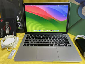 高速大容量 2TB SSD / 16GB RAM デュアルOS！MacBook Pro Retina Early 2015, 13-inch, Core i5 2.9GHz, MF841J/A, A1502