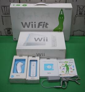 Nintendo 任天堂 Wii ウィー RVL-001(JPN) 本体 fit セット ボード オプション付