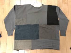 ｙｏｕｓｅｄ　ミリタリーリメイクパッチワークスウェット　EURO PW MILITALY SWEAT　サイズFREE