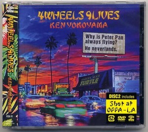 ☆KEN YOKOYAMA 横山健 「4WHEELS 9LIVES」 CD+DVD 新品 未開封