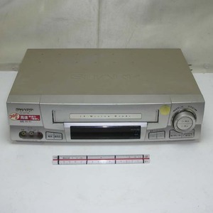 SHARP VC-HF730 VHS ビデオデッキ リモコンなし 98年製 再生確認済み
