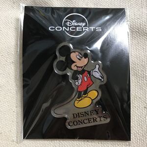 ☆ 非売品　ミッキーマウス ピンバッジ　Disney concerts ピンバッチ　Mickey mouse ディズニーコンサート