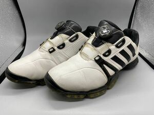 adidas/アディダス ゴルフシューズ EVG791003 [ホワイト] ART F33371 09/16 【25cm】 中古品 /靴/ゴルフ/