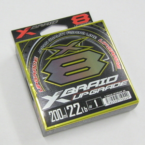 アップグレード X8 200m 22lb 1号 [挨拶支払報告不要/梱包材なし/送料無料のみ同梱可] #1 1.0号 PE XBRAID UPGRADE エックスブレイド