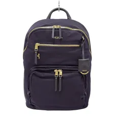 TUMI(トゥミ) リュックサック美品  ハーパー バックパック 125102 パープル レザー