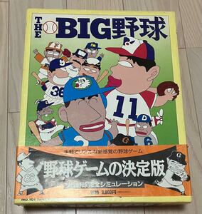 THE BIG野球 プロ野球シミュレーション ホビージャパン　ほぼ新品　選手カードなし