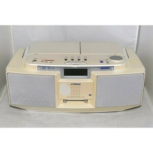 CD-MDポータブルシステム Victor RC-T1MD-W 【中古】