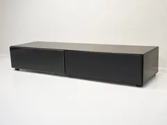 BoConcept ボーコンセプト LUGANO ルガーノ テレビボード ブラック 黒 フラップ扉 キャビネット テレビ台 モダン 北欧