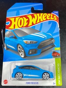 ホットウィール HOTWHEELS FORD FOCUS RS フォード フォーカス 青