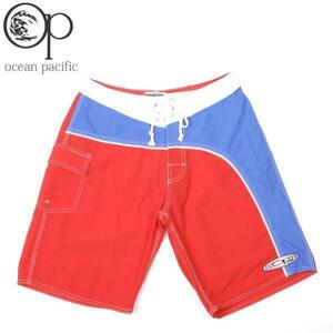 Ocean Pacific pro オーシャンパシフィック/517-621/ボードトランクス/Col. レッド/31インチ size