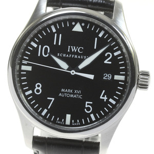 IWC IWC SCHAFFHAUSEN IW325501 パイロットウォッチ マークXVI デイト 自動巻き メンズ 良品 _845742