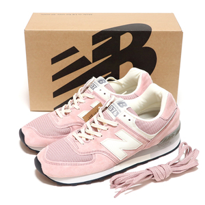 海外限定☆NEW BALANCE OU576PNK US7 25cm PINK SUEDE MADE IN UK M576 ENGLAND PALE MAUVE ニューバランス 576 スウェード ピンク UK製