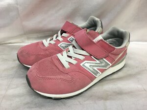 new balance ニューバランス キッズスニーカー レースアップ＆ベルクロ YV996 CPK サイズ21cm ピンク