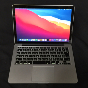 1円 Apple MacBook Pro 13インチ ノートPC A1502 2013 Core i7 2.8GHz 16GB 512GB Big Sur 11.7.10