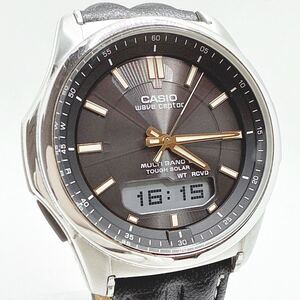 稼動品 CASIO カシオ WAVE CEPTOR ウェーブセプター WVA-M630 マルチバンド6 タフソーラー 電波ソーラー アナデジ メンズ 腕時計 UKTC①