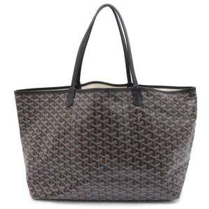 ゴヤール トートバッグ サンルイGM PVC STLOUIGMLTY08CL08P GOYARD ポーチ付き 黒 【安心保証】