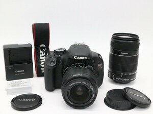 ●○Canon EOS Kiss X5 ダブルズームキット デジタル一眼レフカメラ EFマウント キャノン○●025956002J○●