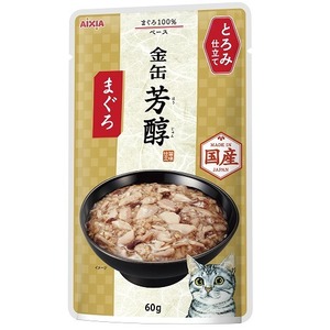 アイシア 金缶 芳醇 まぐろ とろみ仕立て 60g 猫用フード