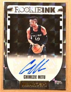 CHIMEZIE METU (チメジー・メツ) 2018-19 ROOKIE INK ルーキー AUTO サイン トレーディングカード 【NBA,サンアントニオ・スパーズ,SPURS】