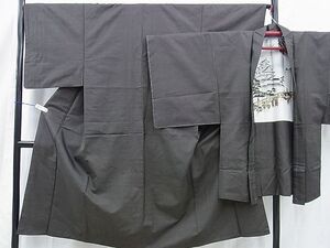 平和屋着物■男性　本場大島紬　アンサンブル　100亀甲　逸品　BAAI5360bs