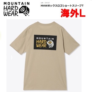 マウンテンハードウェア MHWボックスロゴＴシャツ ソノラン 海外L　OM4367　メンズ　Ｔシャツ　バックプリント　アウトドア