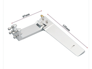 中型艇用135mm アルミラダー スタンからラダー後端まで87mm