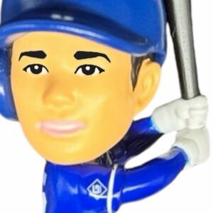 非売品　大谷翔平　ドジャース　ビジターユニフォーム　サインプリントフィギュアキーホルダー