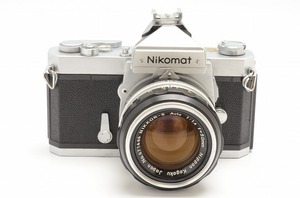 ★美品★ Nikon Nikomat FT N NIKKOR-S Auto 50mm F1.4 Nippon Kogaku Body Lens ニコン ニコマート セット 完動 キレイ ◆26