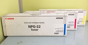 Canon NPG-22 トナー CMY 3色セット キヤノンカラーコピー機・複合機 iRC2620/iRC3200/iRC3220用★保証付き・本州送料無料★