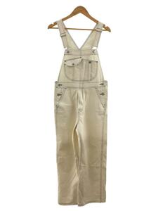 MILK FED.◆23SS/DENIM OVERALLS/オーバーオール/S/ホワイト/103231031004/ミルクフェド