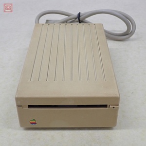 Apple Macintosh 外付け3.5インチFDD A9M0106（825-1304-A） フロッピーディスクドライブ アップル 現状品【10