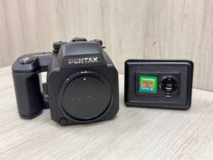 綺麗品　PENTAX 645NII 中判フィルム カメラ ボディ シャッター切れます！