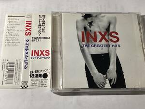 デジタル・リマスター国内盤帯付CDベスト18曲/INXS/インエクセス/グレイテスト・ヒッツ ♪オリジナル・シン/ホワッツ・ユー・ニード