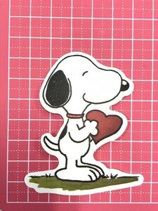 クラフトステッカー SNOOPY スヌーピー 09 新品