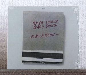 CD/ドイツ製/ECM/ラルフ・タウナー/ゲイリー・バートン/Ralph Towner/Gary Burton/Matchbook/12弦/クラシック・ギター/ヴィブラフォン