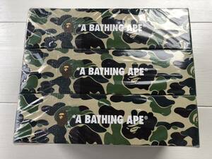 ★ 新品 未開封 A BATHING APE ベイシングエイプ BOXティッシュ 1stカモ グリーン BAPE エイプ ★