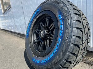 4本セット!! 17インチ 9j+20 6穴 PCD139.7 新品 タイヤホイールセット 265/70R17 TOYO オープンカントリー FJクルーザー エスカレード H3