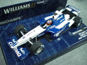 PMA ミニチャンプス 1/43 2002年 ウィリアムズ F1 BMW ランチカー J・P・モントーヤ ＃6