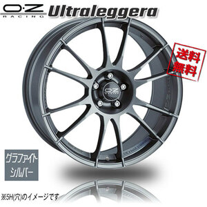 OZレーシング OZ Ultraleggera ウルトラレッジェーラ グラファイトシルバー 16インチ 4H100 7J+37 4本 68 業販4本購入で送料無料