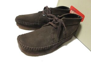 8 茶 未使用 定価26400円 Clarks クラークス WEAVER BOOT ウィーバーブーツ ブーツ シューズ /③